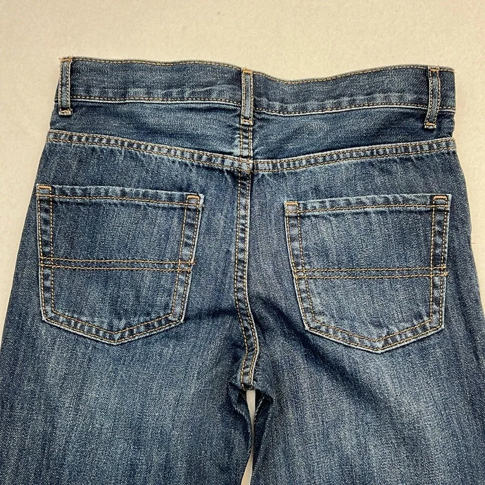 The Children's Place Bootcut Jeans Dark Wash Mid Rise 5 Pocket Classic Size 10